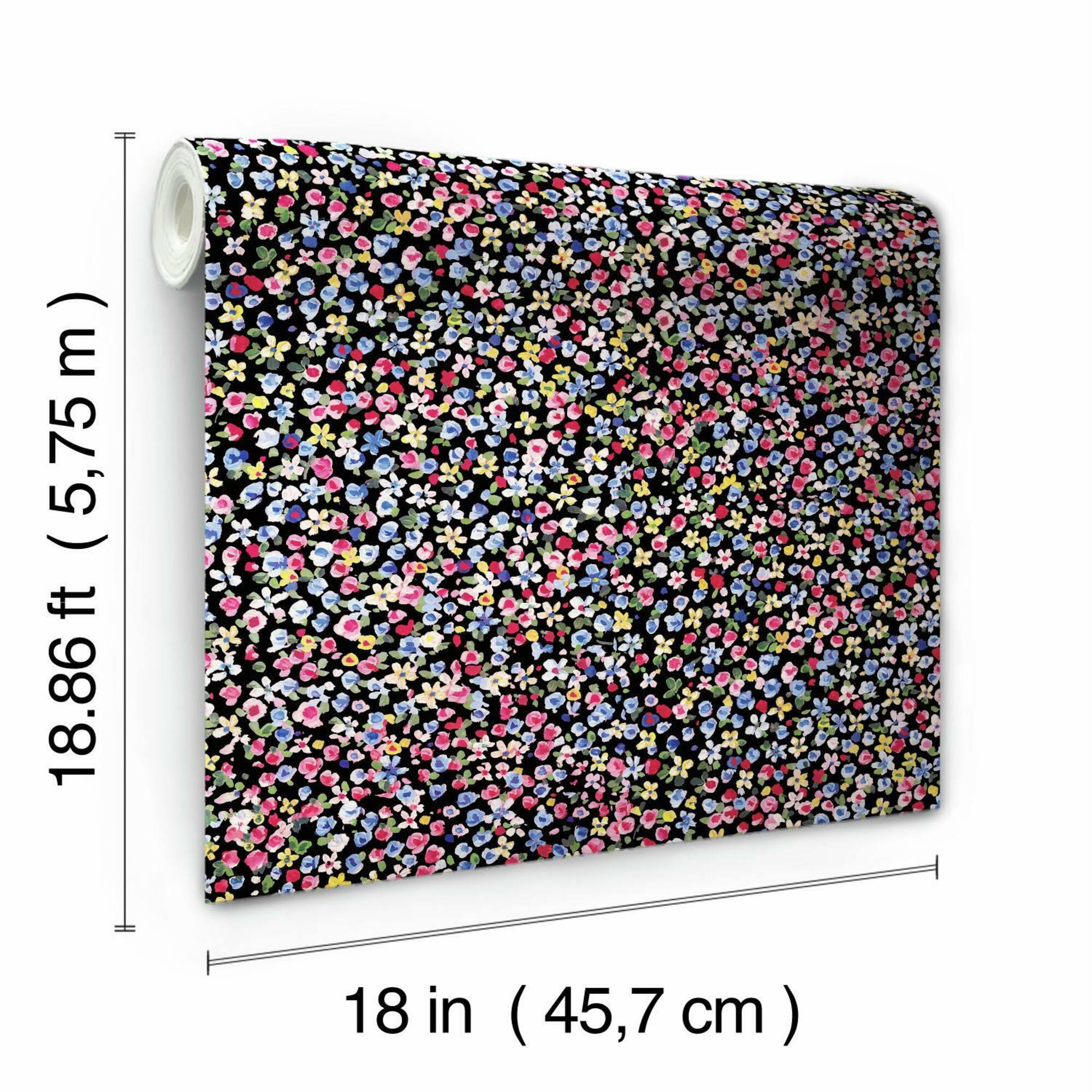 RoomMates Petite Floral Peel & Stick Wallpaper